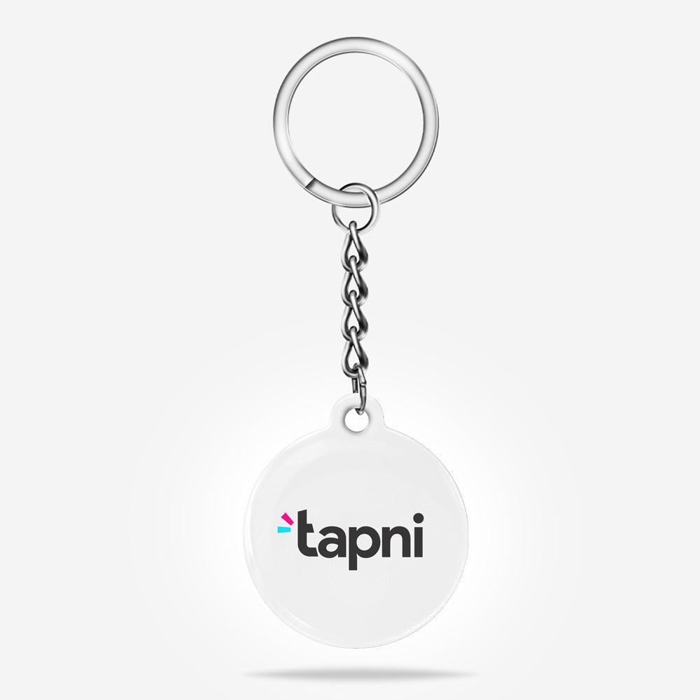 Black Keychain by Tapni  NFC Keychain – Tapni®