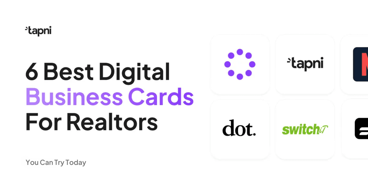 6 Best Digital Business Cards for Realtors in 2025