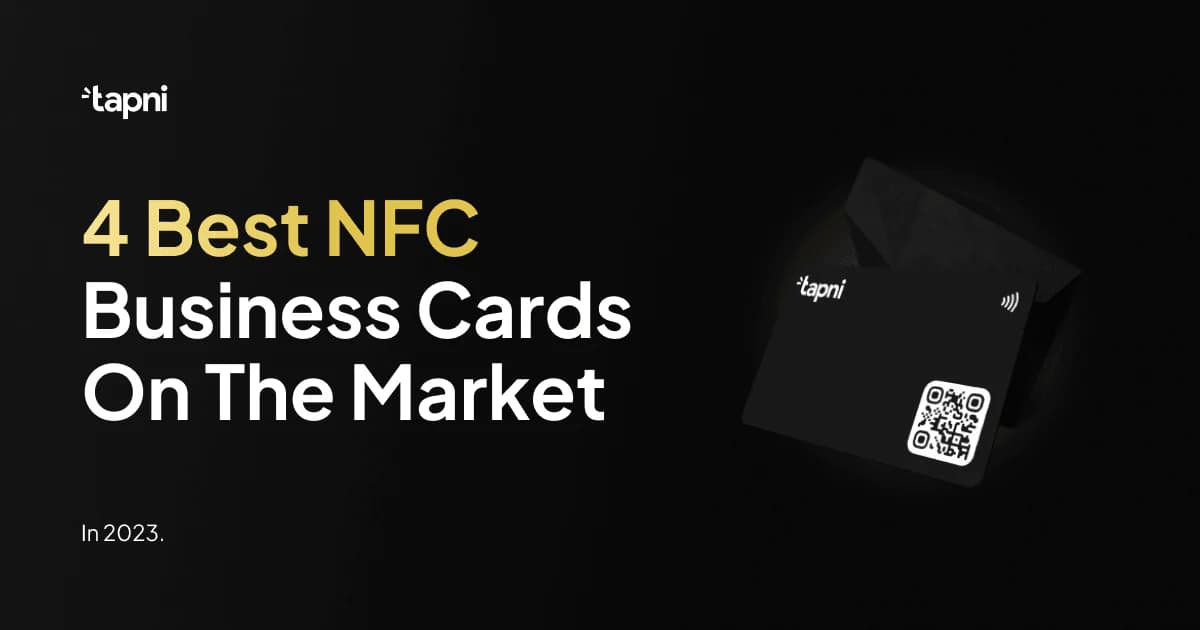 4 Best NFC Business Cards on the Market in 2025