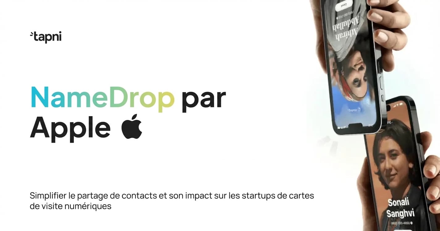 Qu'est-ce que NameDrop par Apple