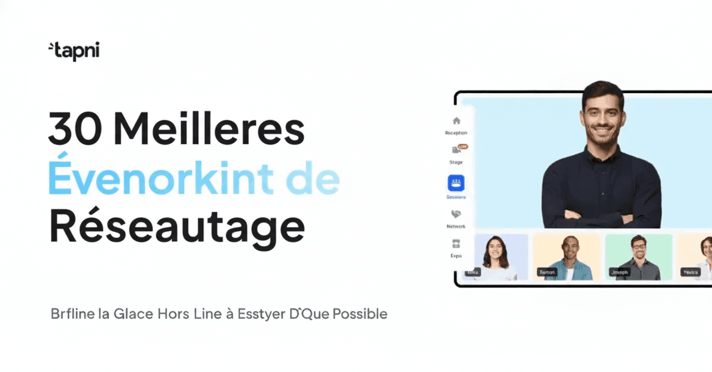 30 meilleures idées d'événements de réseautage - Brise-glaces hors ligne à essayer en 2026