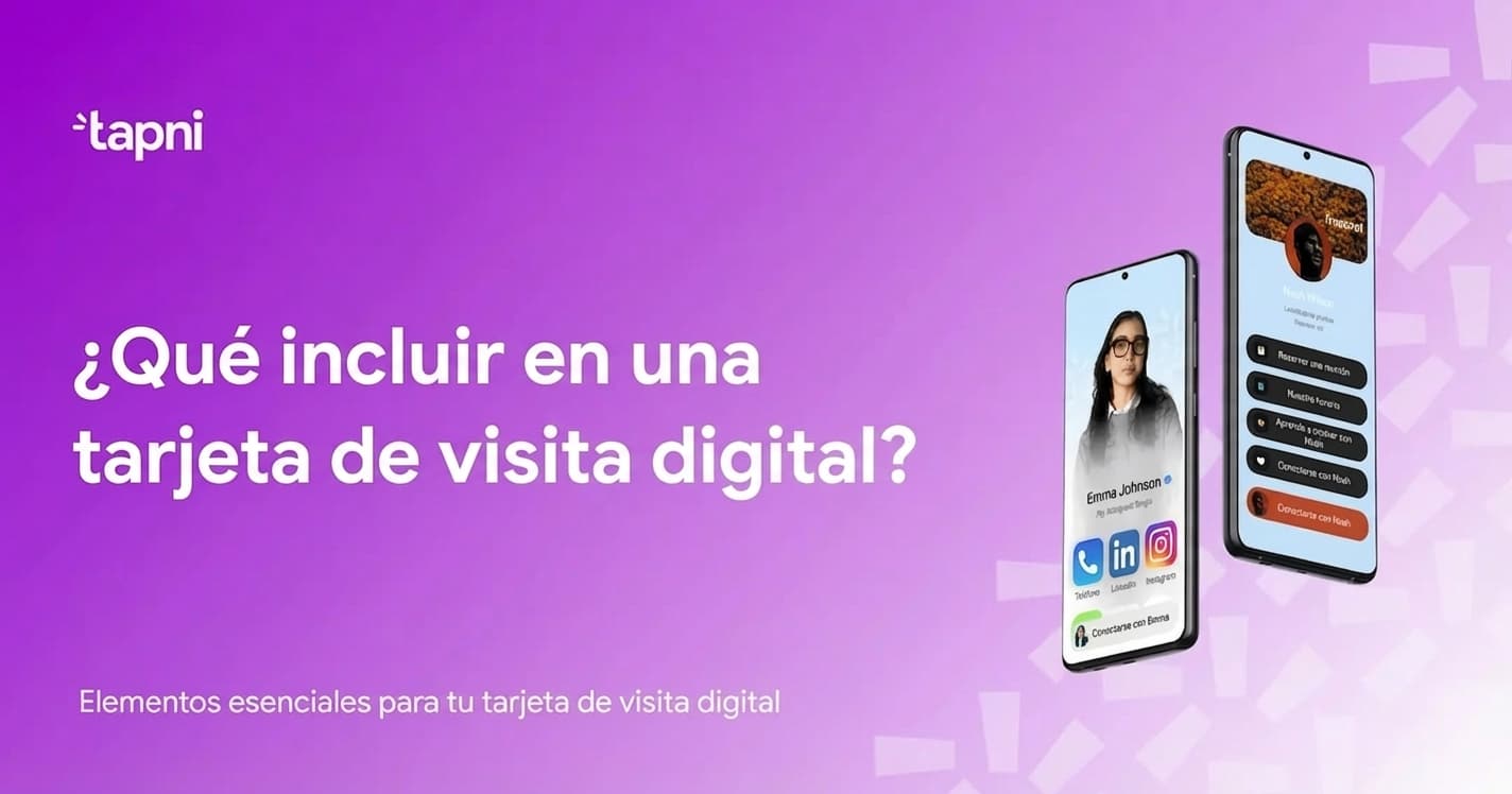 Qué Incluir en una Tarjeta de Presentación Digital