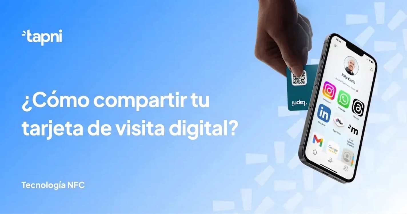 ¿Cómo Compartir una Tarjeta de Visita Digital?