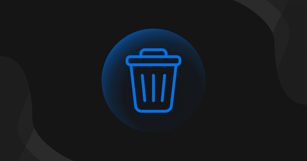 How can I delete my account?