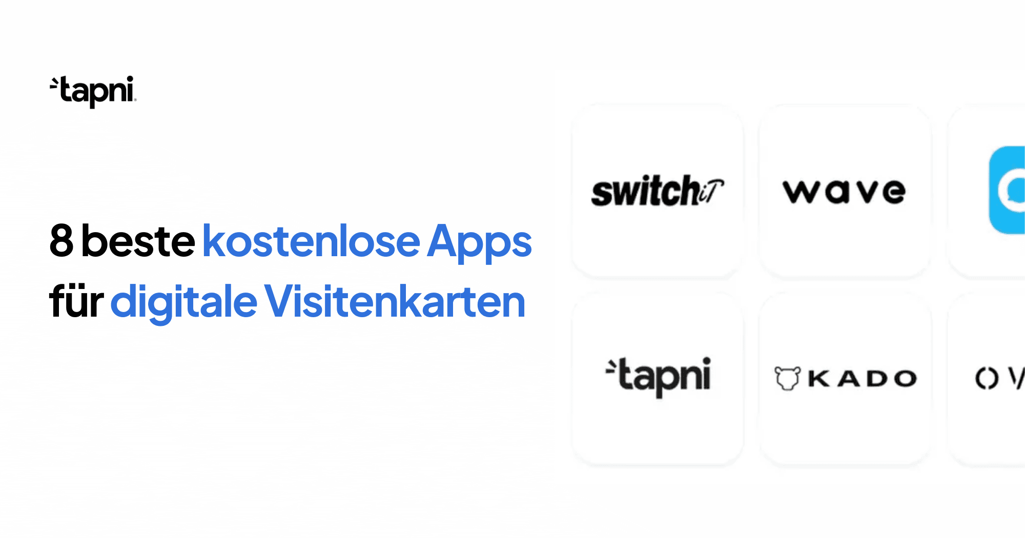 8 beste kostenlose Apps für digitale Visitenkarten