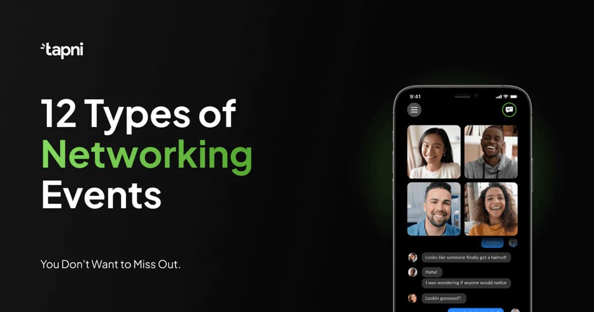 12 Types of Networking Events You Don't Want to Miss Out