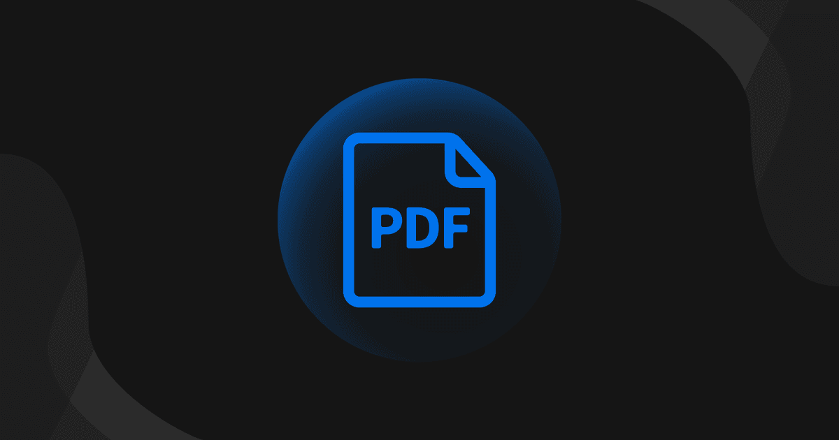 Can I add a PDF file?