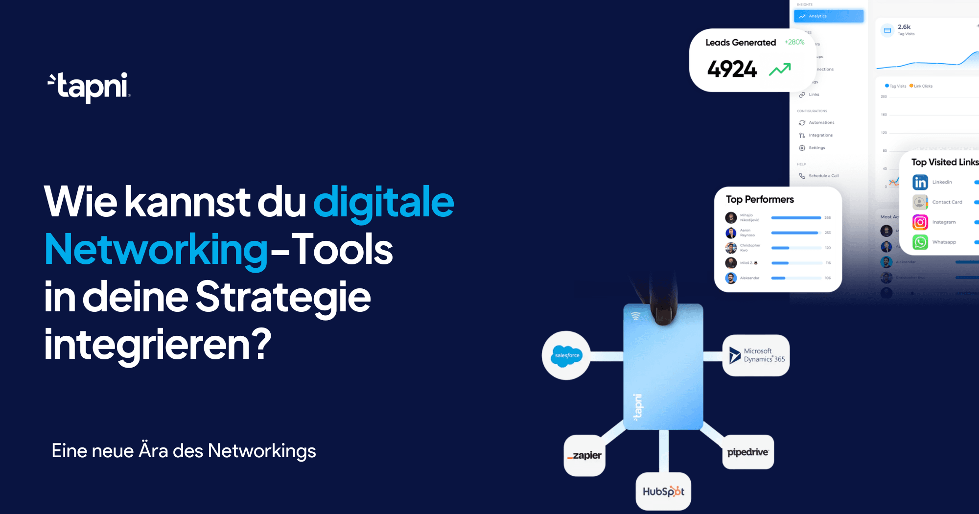 Wie kannst du digitale Networking-Tools in deine Strategie integrieren?