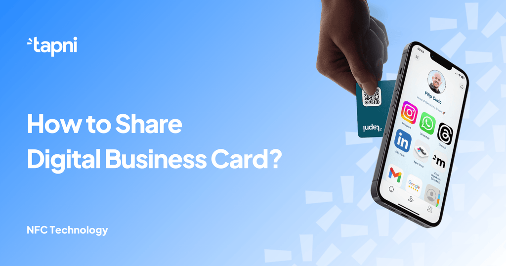 How to Share Digital Business Card?