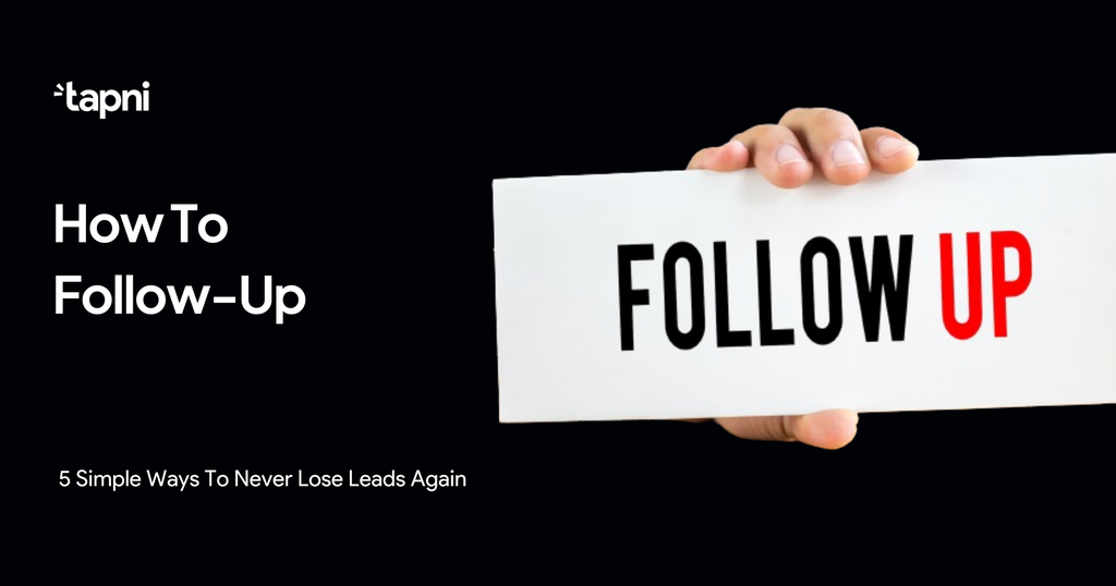 How To Follow-Up Effectively