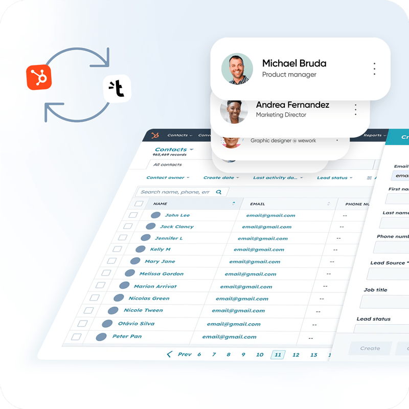 Tapni and HubSpot Integration - Streamlined Contact Management for Digital Business Cards